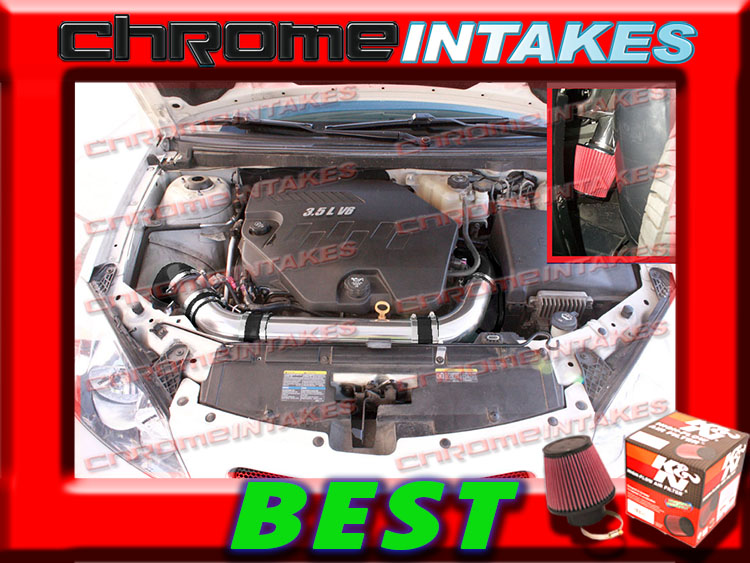 K&N+BLACK RED 04 05 06 07-10 CHEVY MALIBU/PONTIAC G6 3.5 3.5L V6 COLD ...